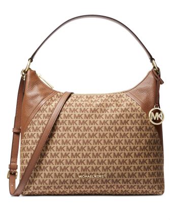 michael kors jacquard purse|MICHAEL Michael Kors Aria Jacquard Signature Shoulder Bag.